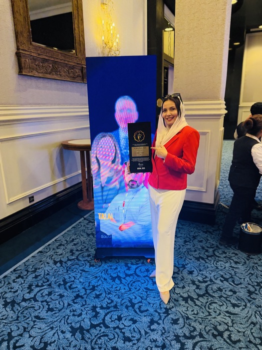 Medfluence Healthcare Influencer Award at Thumbay Medicity, Ajman